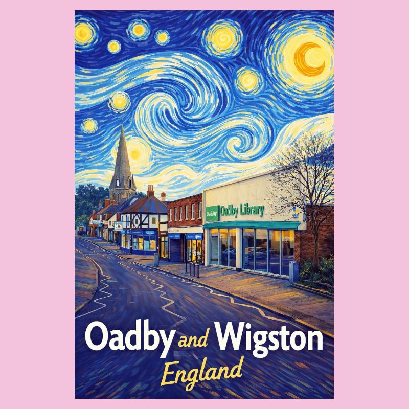 Oadby Wigston England Star Roads