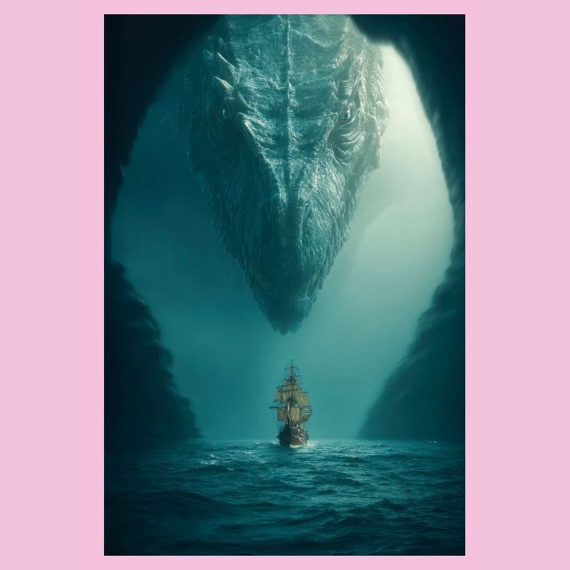 Le géant du Dragon au crépuscule