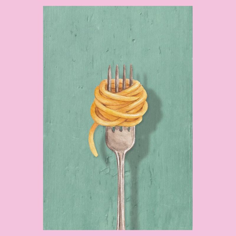 Pasta Fork Reduced Kitchen Design