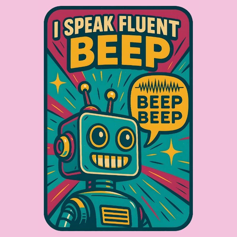 Bip fluide | Robot Science-Fi Nerd
