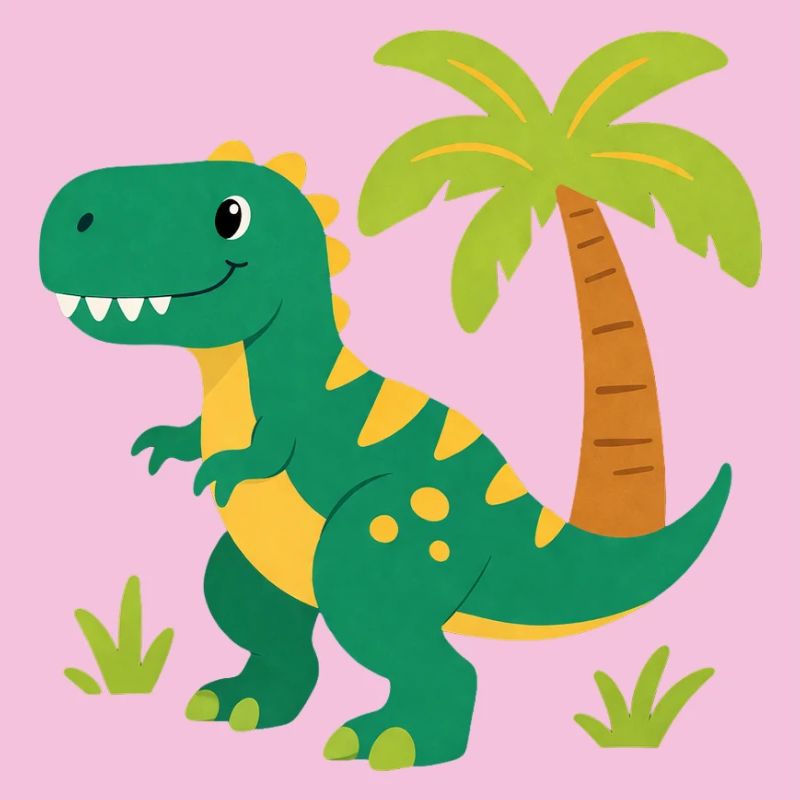 Aventure de Dino Palm Tree
