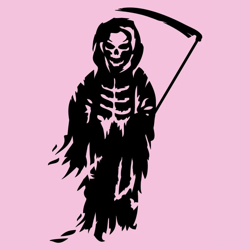 Ein Sensenmann -Der Tod mit einer Sense