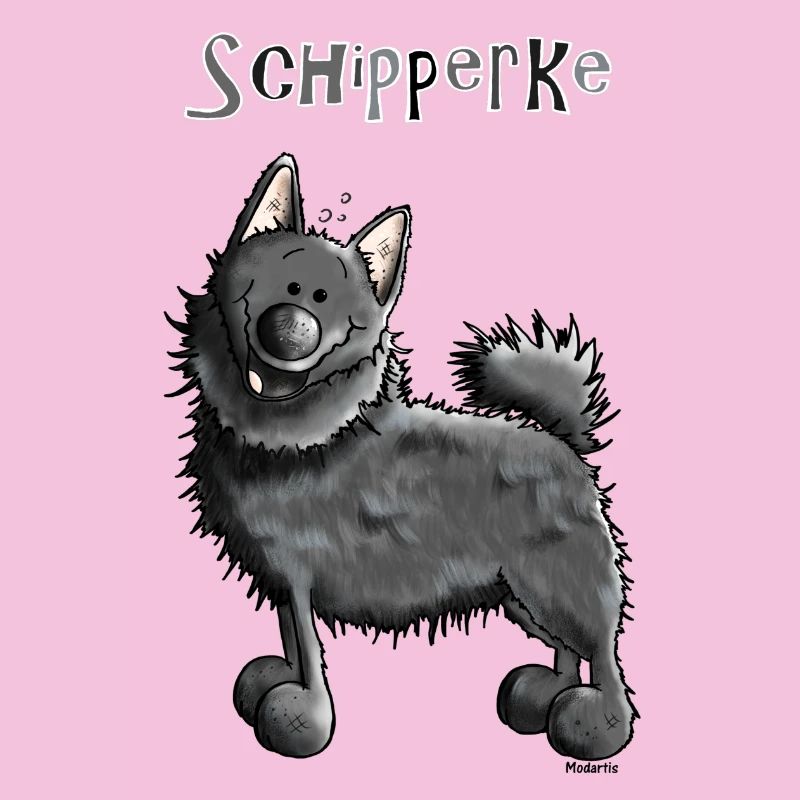 Witziger Schipperke - Hund