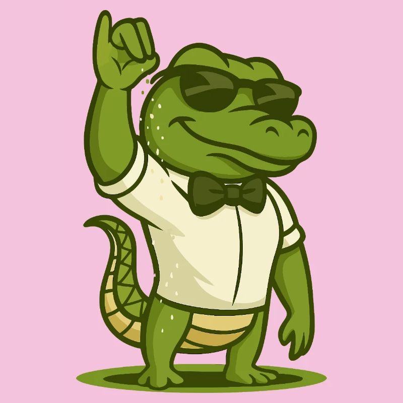 Salt Shaker Crocodile