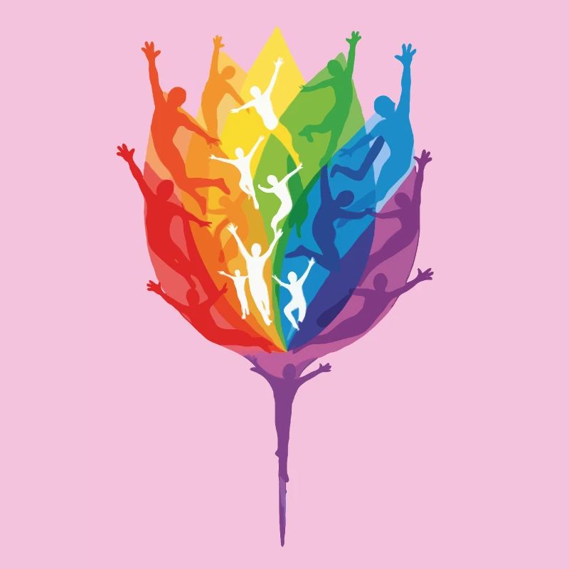 Die Regenbogengesellschaft in Bewegung