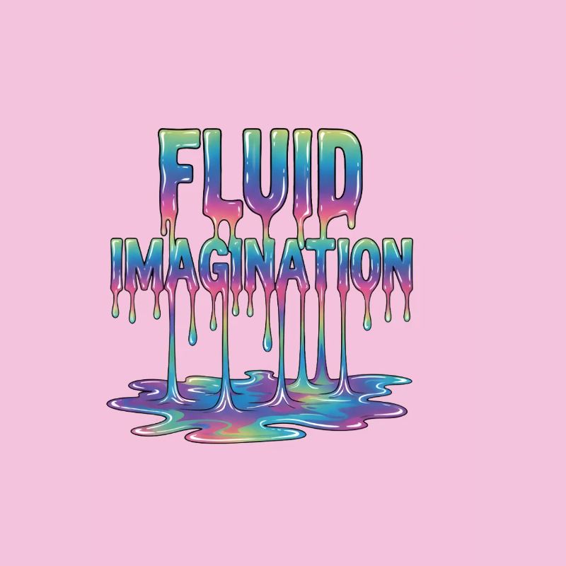 Fluide de fusion coloré : imagination