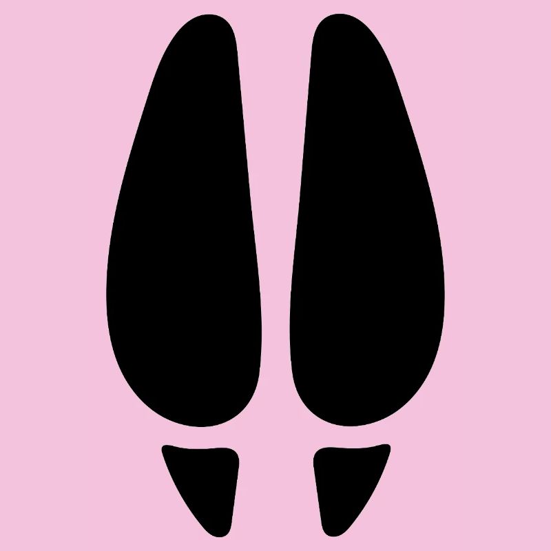 Empreinte de cerf
