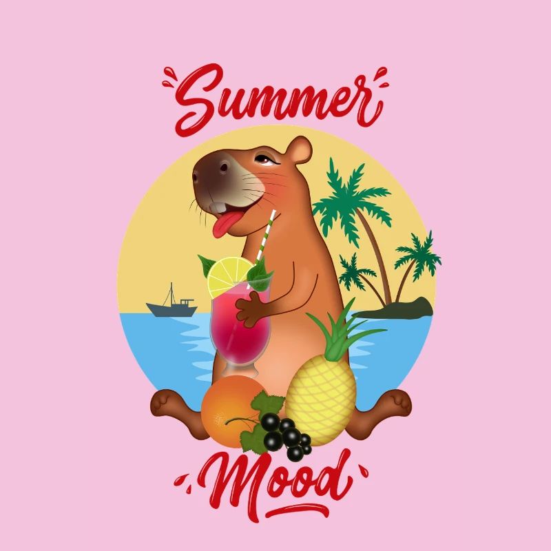Capybara on Vacation