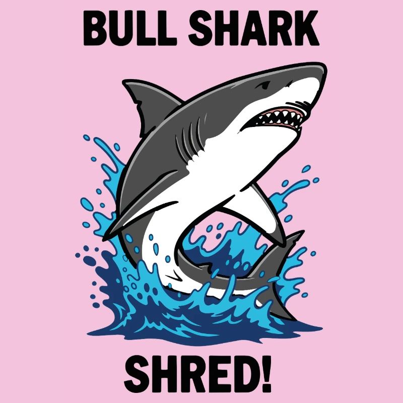 Requin Bouledogue Shred Shark Mer Bull