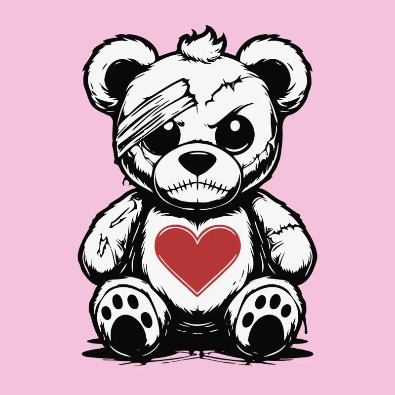 Grumpy Teddy with a good Heart