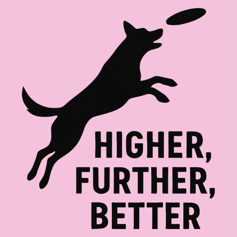 Frisbee saut de chien