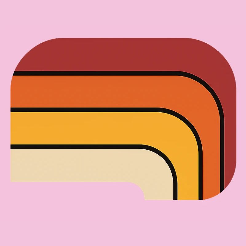 Retro gradient design