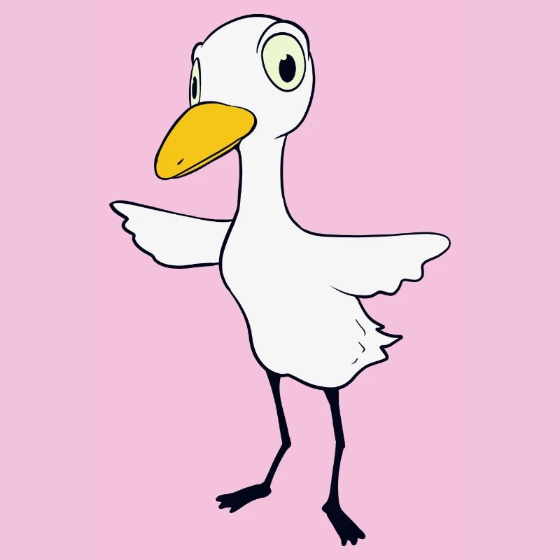 Skeptischer Vogel
