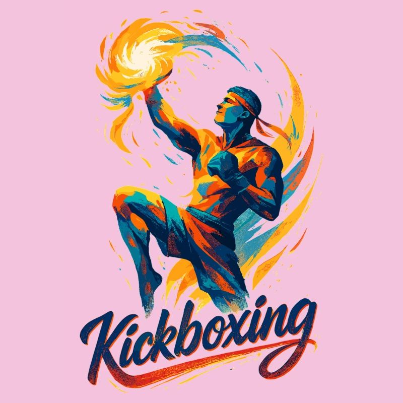 Kickboxing Boxer Fighter Dynamic Gift