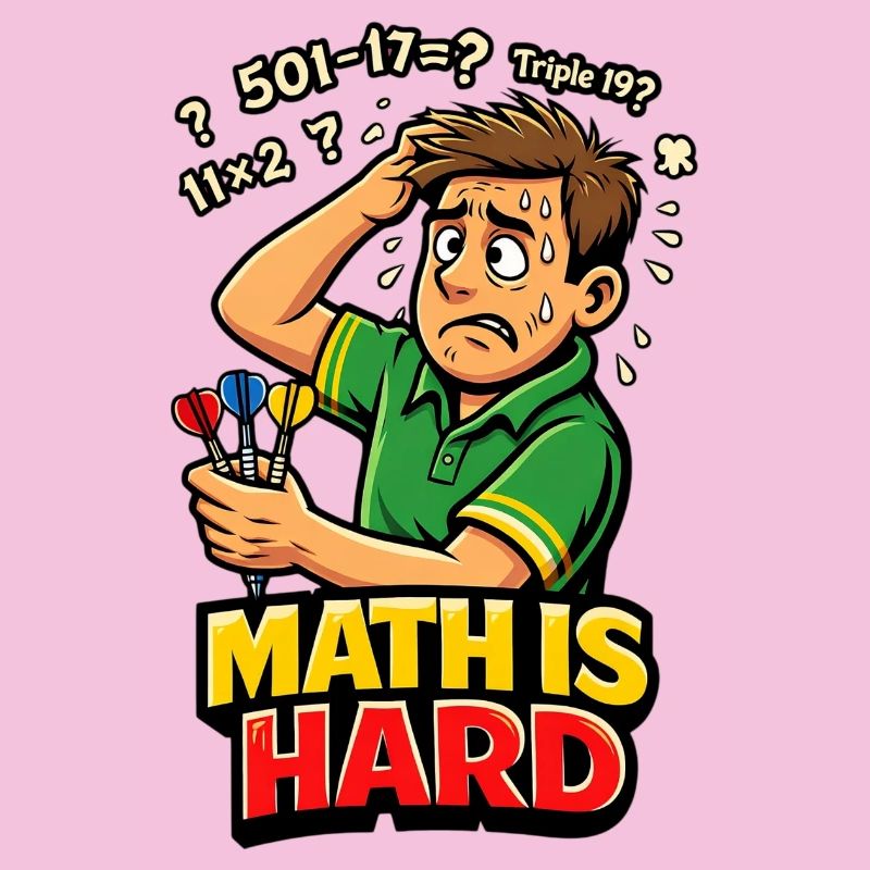 Les maths, c’est des fléchettes difficiles