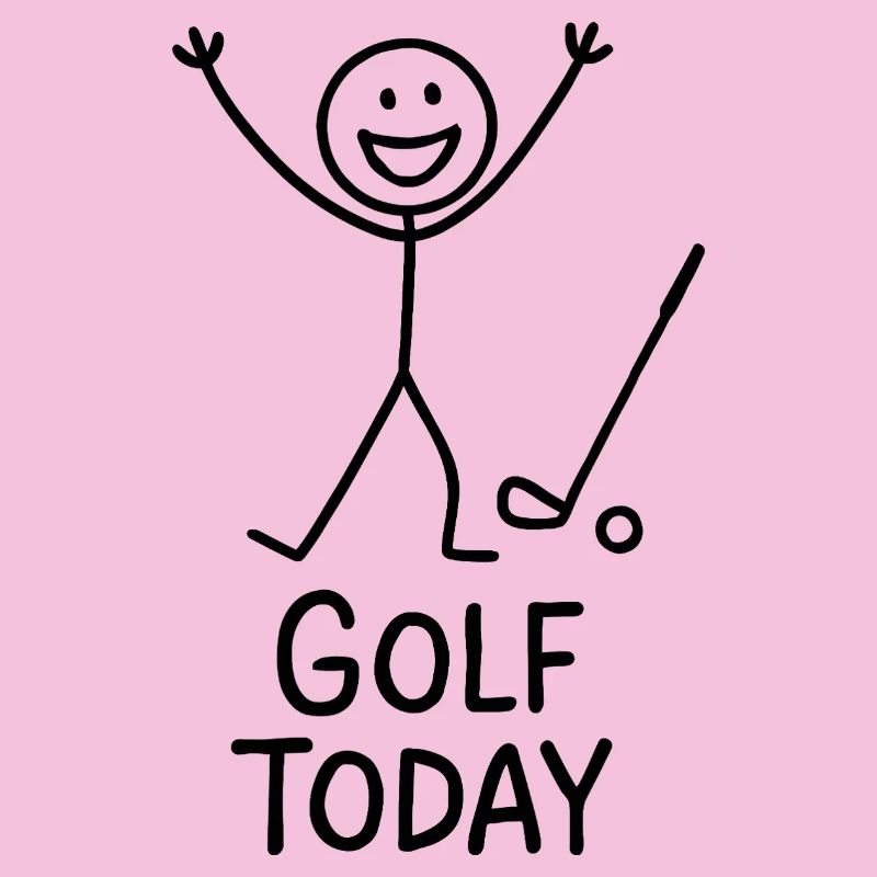 Golf Today Golfer Humor Gift Idea Golfer