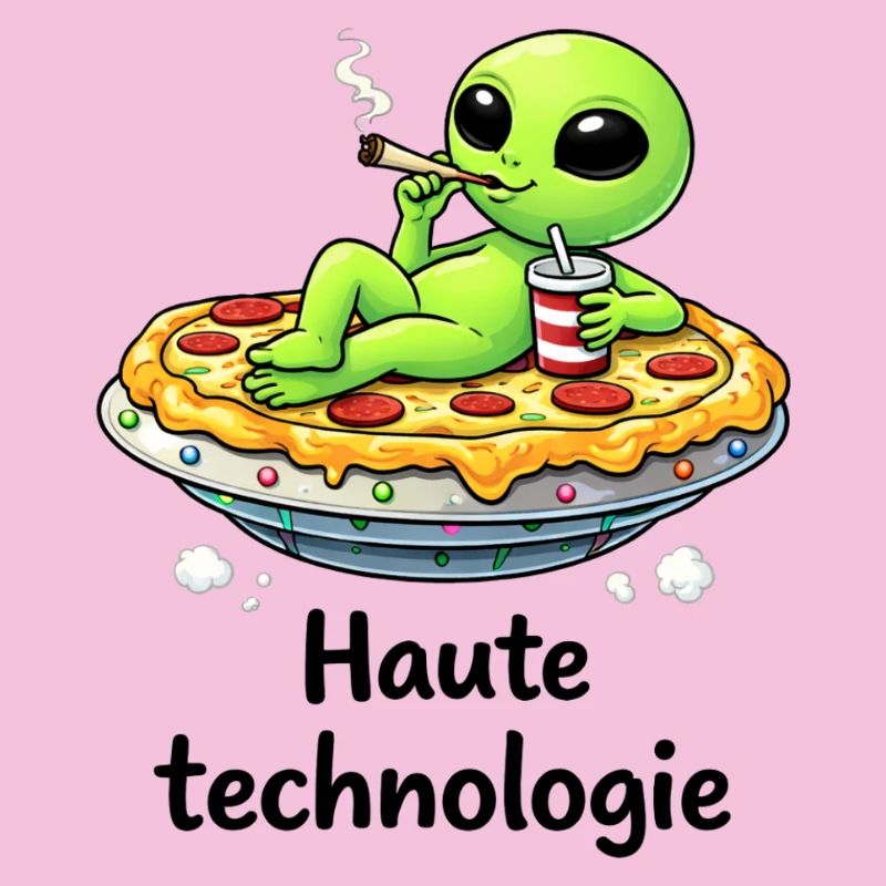 High tech – Alien relax and quirky humor