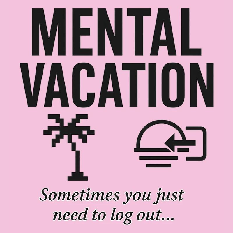 Conception de vacances de récupération mentale