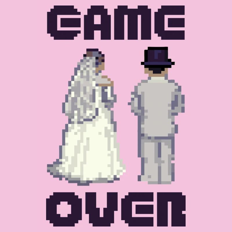 GAME OVER Junggesellenabschied Bräutigam