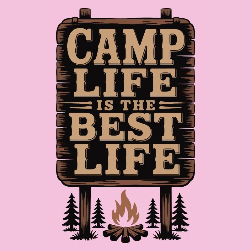 Das Camp-Leben ist das beste Leben