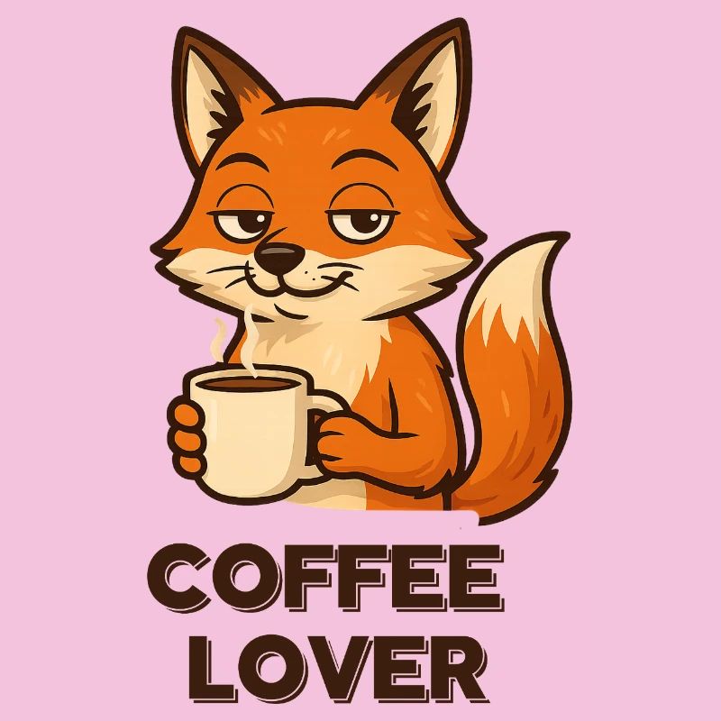 Kaffeeliebender Fuchs