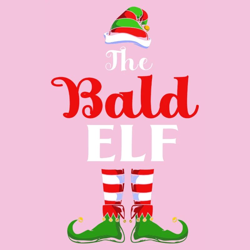 Elfe Elf Weihnachtsgeschenk Glatze