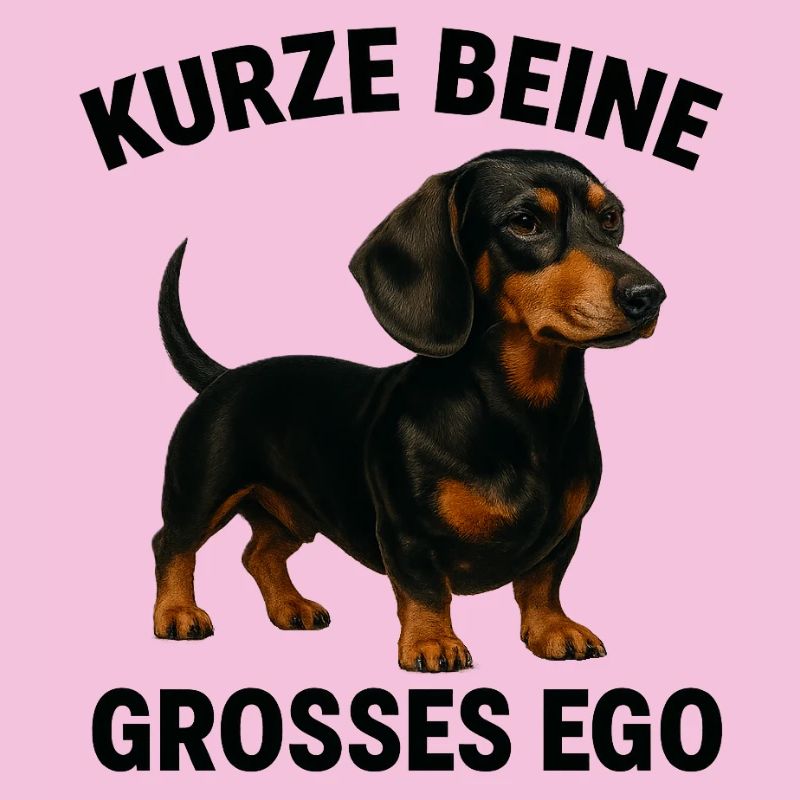 Kurze Beine, großer Ego-Dackel