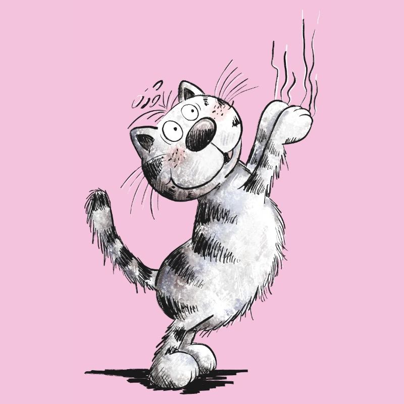 Drôles de griffures de chat