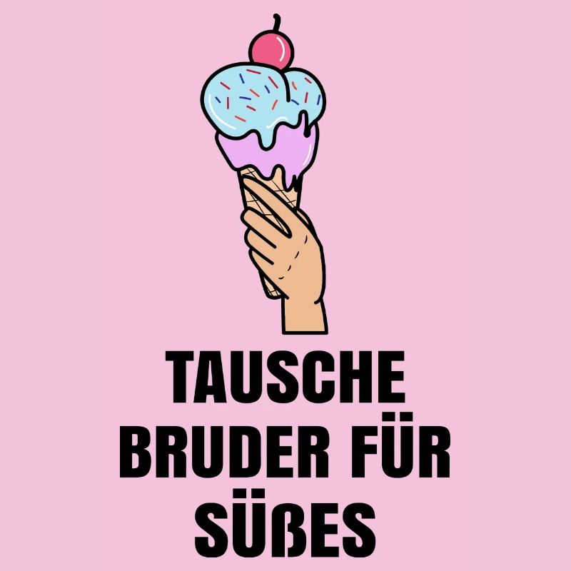 Eis Lecker Nachspeise Lustig Statement Süßigkeiten