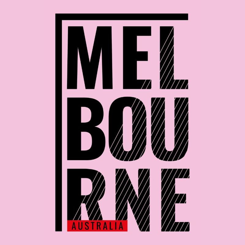 Melbourne Australien Typografie Design
