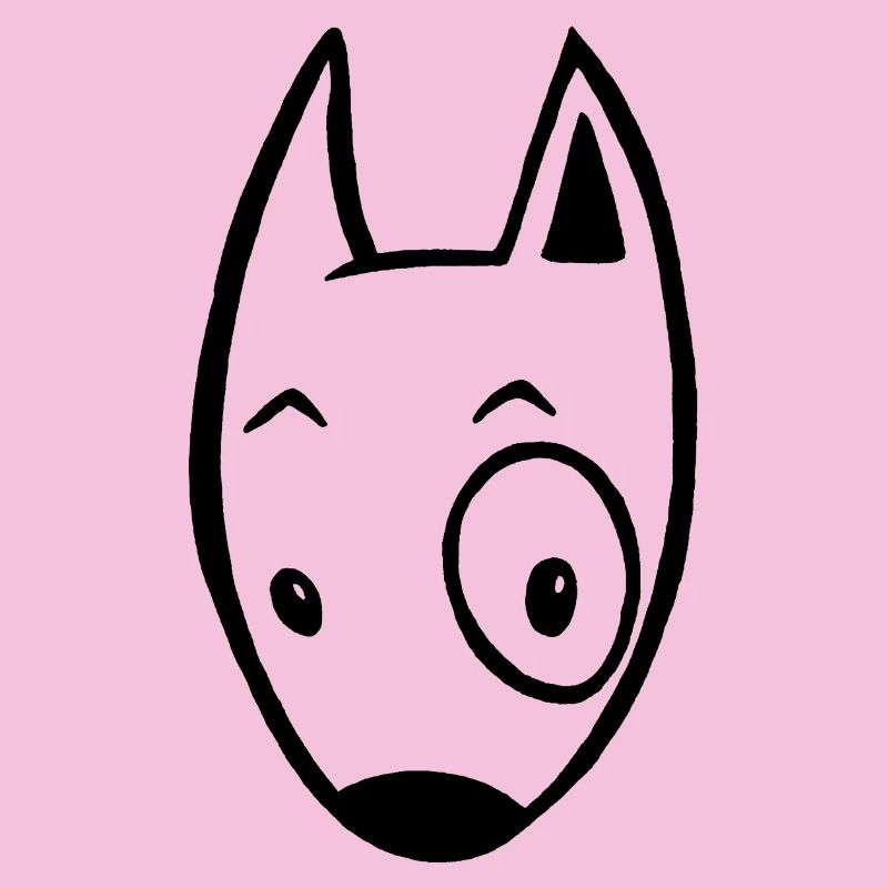 Kleiner schwarzer Hund