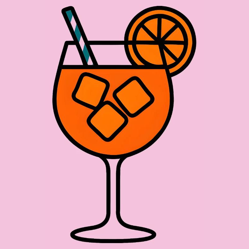 Aperoliker Aperolikerin Party Spritz Geschenkidee