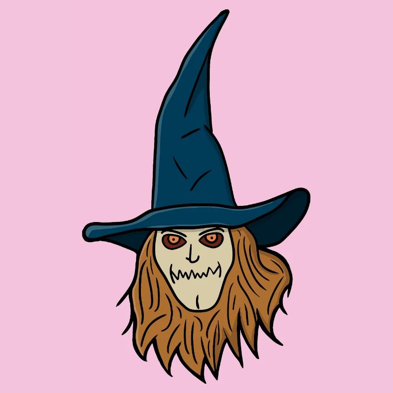 Sorcière épouvantail