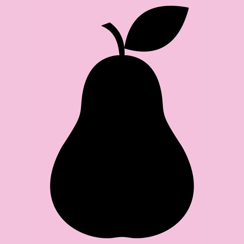 Birne silhouette Obst minimal