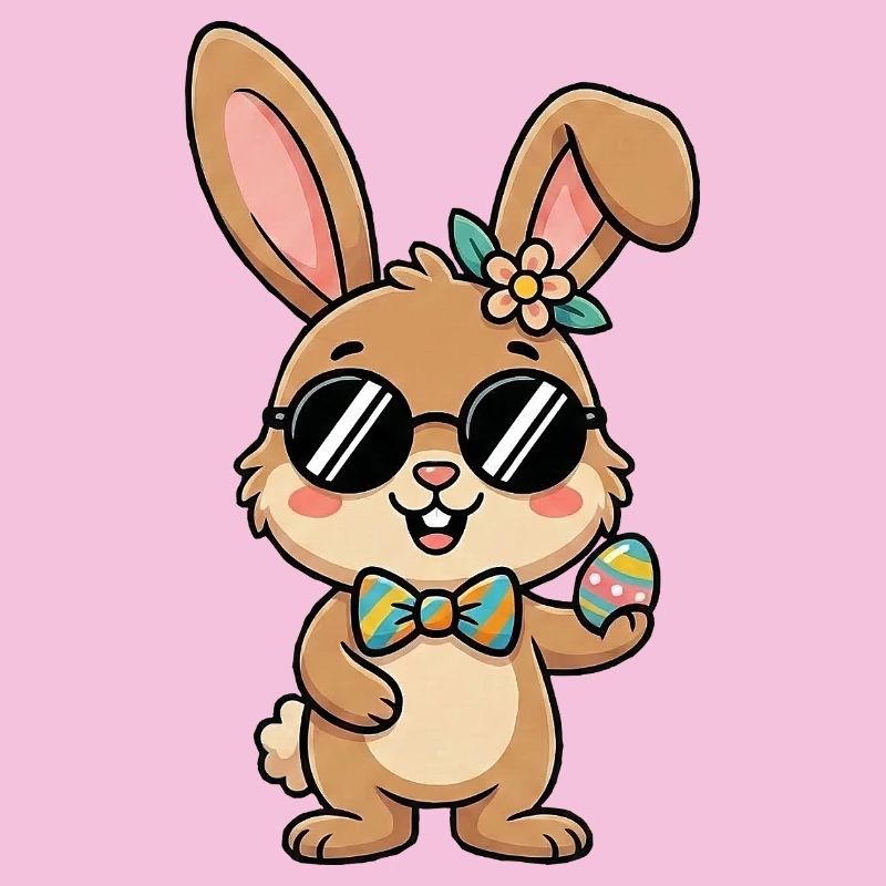 Easter Cool Easter Bunny Sunglasses