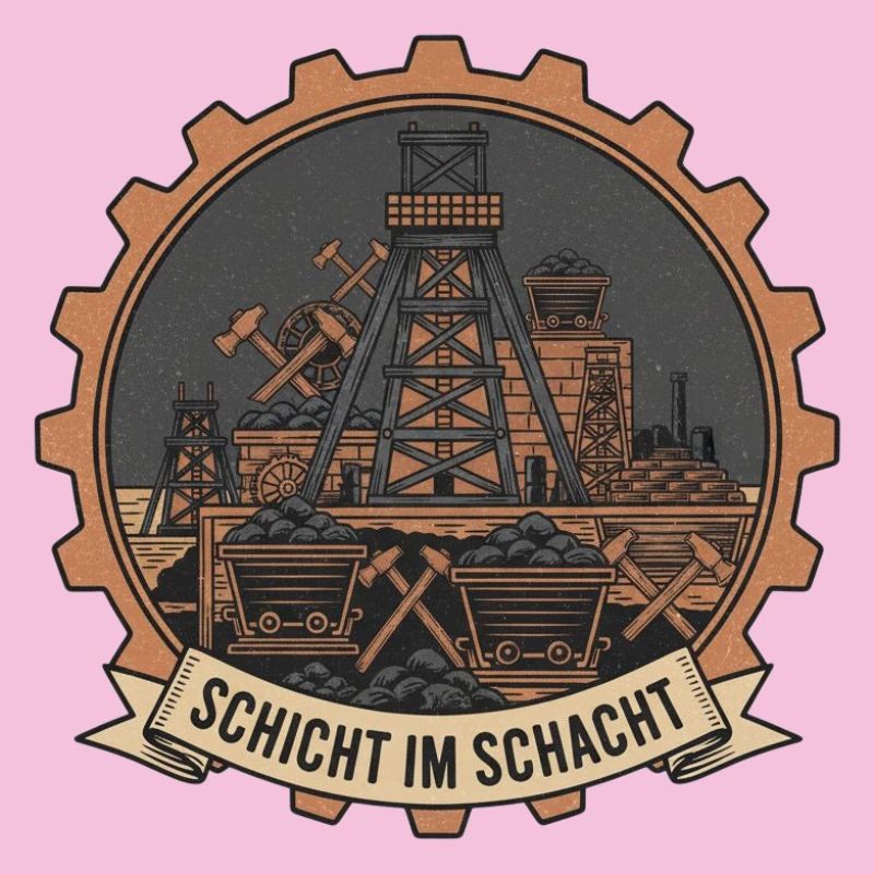 Décalage dans le puits de la mine