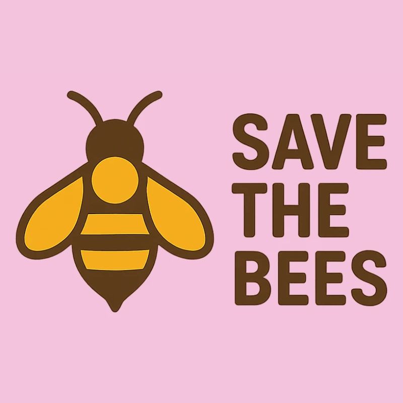 Save the Bees – Bee Logo