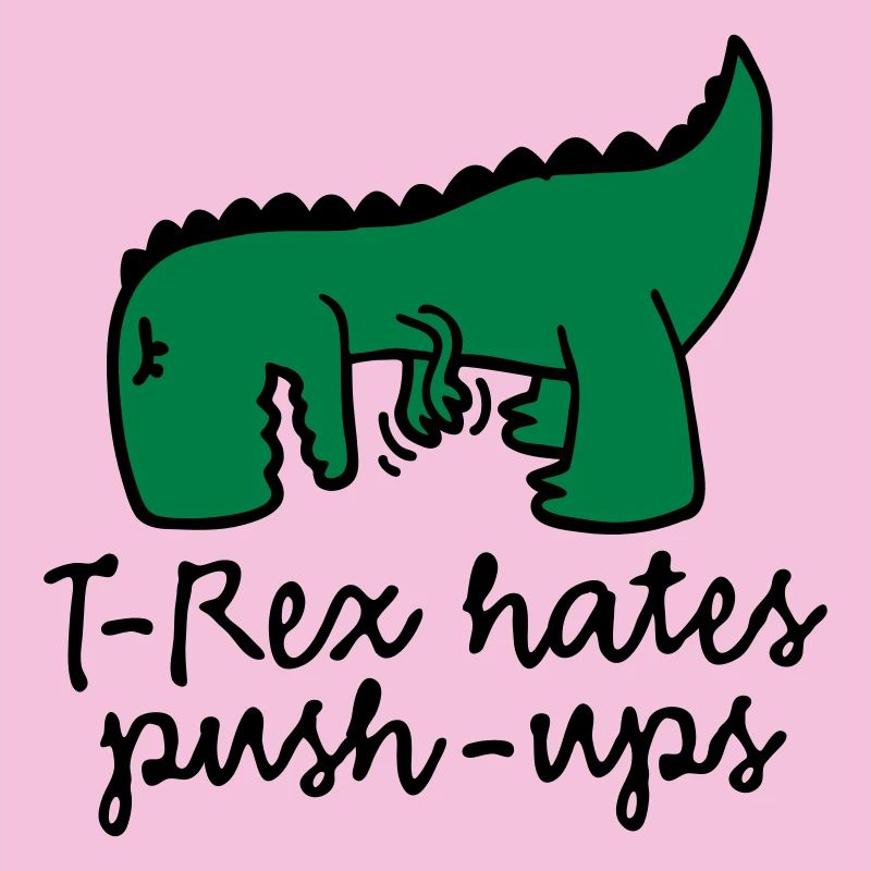 T-Rex déteste push-ups
