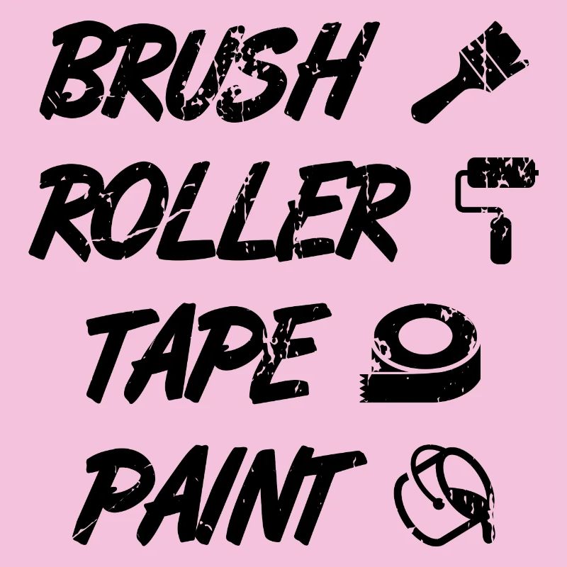 Brush Roll Tape Paint