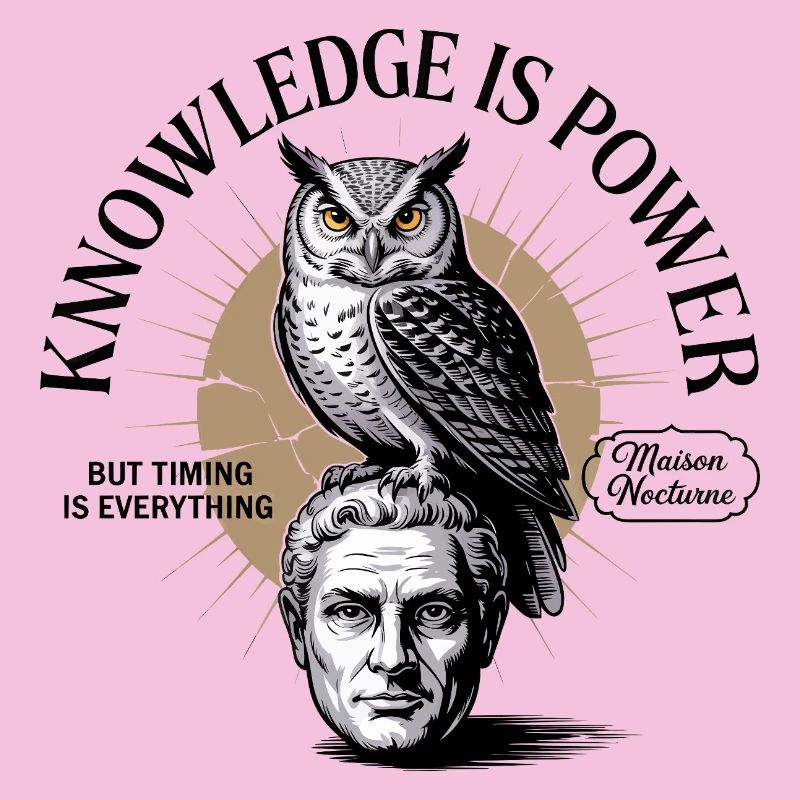 Knowledge Is Power Owl Wisdom