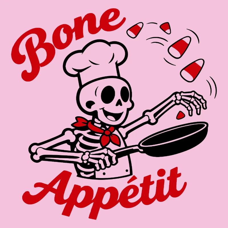 Conception de t-shirt Skull Chef