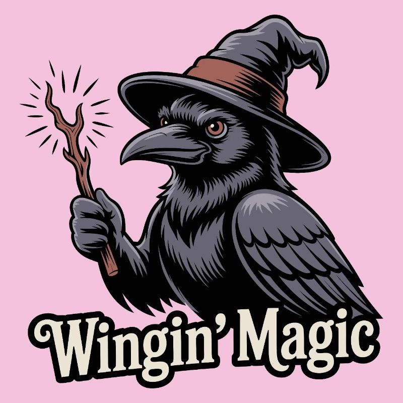 Wingin’ Magic Raven