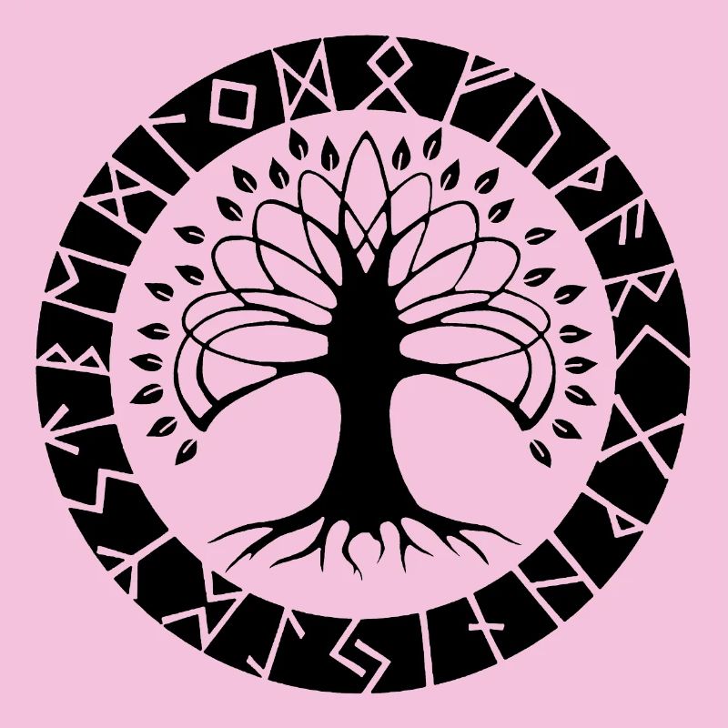 Black Runic Tree