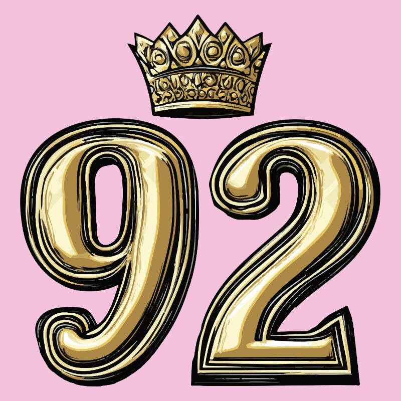 92 Zahl Krone