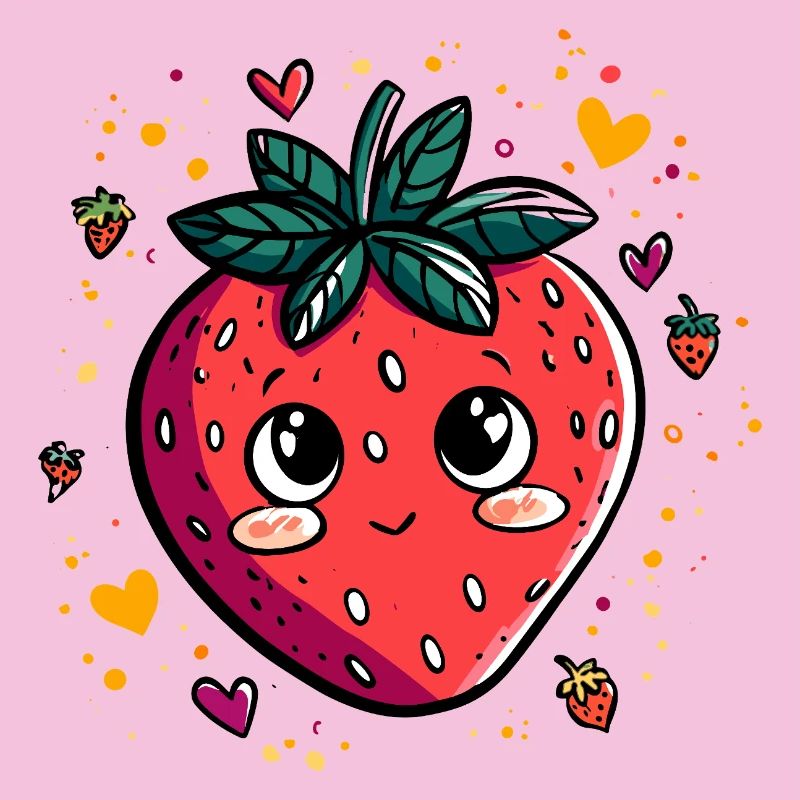 Fraise Kawaii