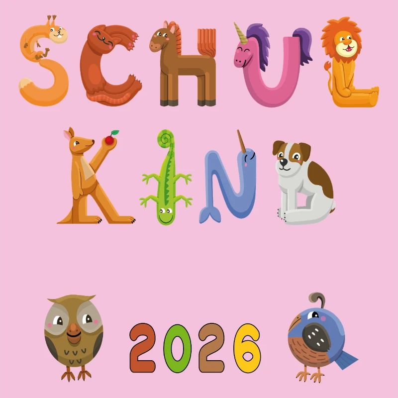 Schule 2026  Bunte Buchstabenwelt