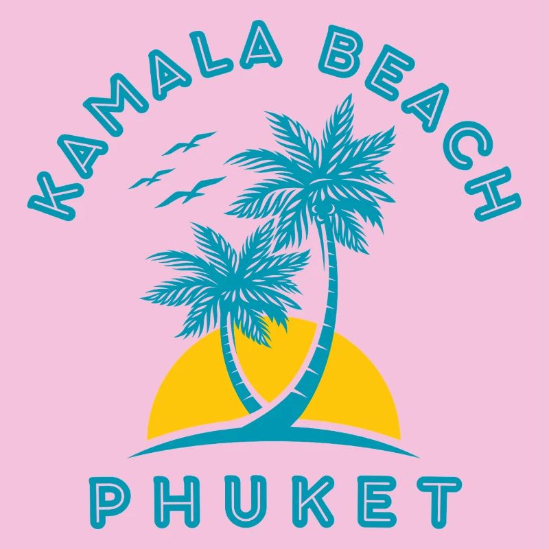 Kamala Beach Phuket Sunset Palm