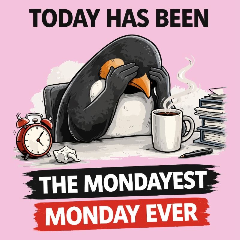 Mondayest Penguin Blues