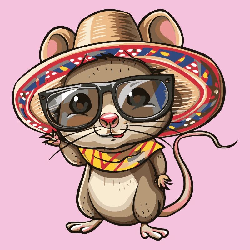Sombrero drôle de Mouse Comic