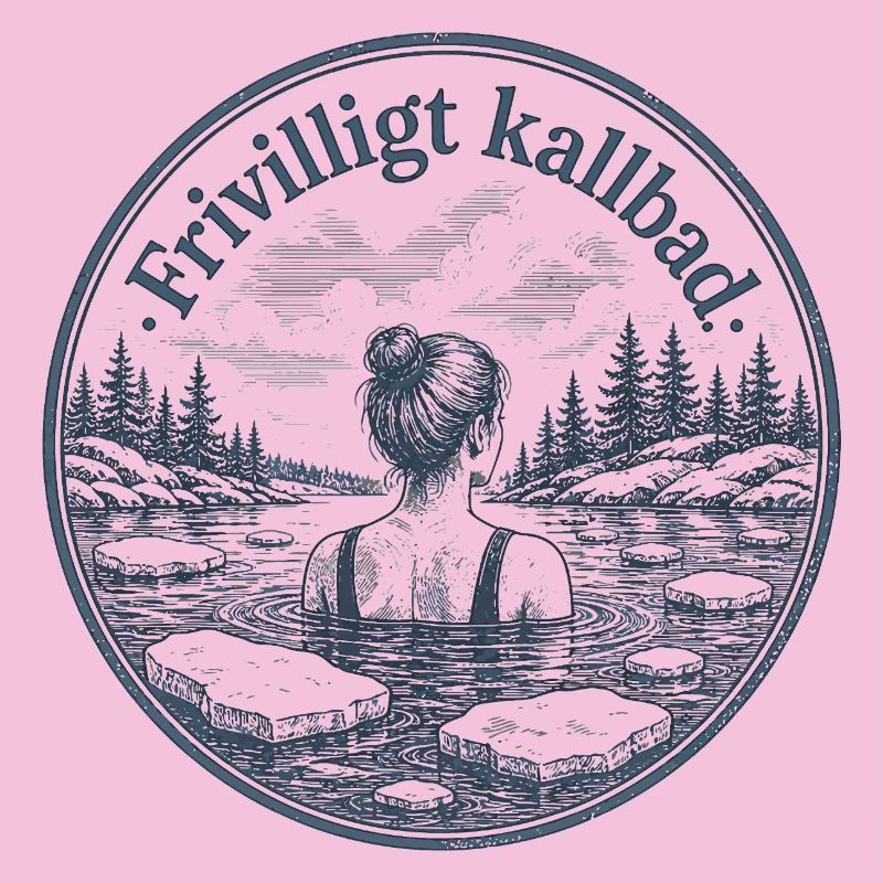 Freiwilliges Eisbad Schwedischer Humor